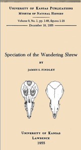 Speciation of the Wandering Shrew by James S. Findley