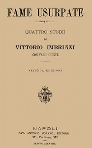 Fame usurpate by Vittorio Imbriani