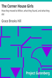 The Corner House Girls by Grace Brooks Hill