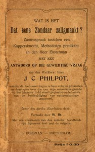 Wat is het dat eene zondaar zaligmaakt? by J. C. Philpot