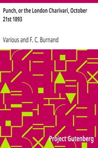 Punch, or the London Charivari, October 21st 1893 by Various