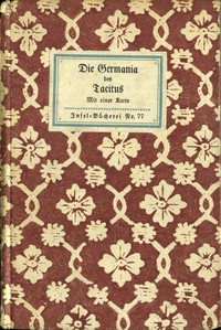 Die Germania by Cornelius Tacitus