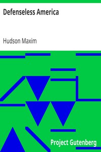 Defenseless America by Hudson Maxim