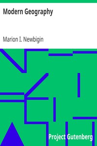 Modern Geography by Marion I. Newbigin