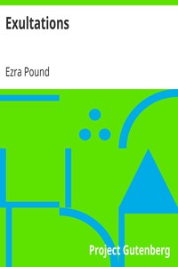 Exultations by Ezra Pound