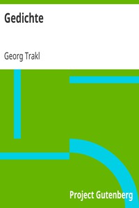 Gedichte by Georg Trakl