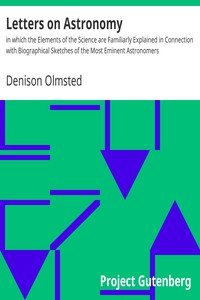 Letters on Astronomy by Denison Olmsted