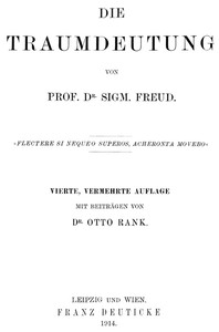 Die Traumdeutung by Sigmund Freud