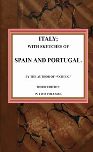 Italy; with sketches of Spain and Portugal by William Beckford