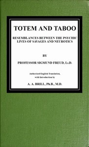 Totem and Taboo by Sigmund Freud