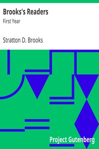 Brooks's Readers: First Year by Stratton D. Brooks