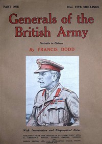 Generals of the British Army by Francis Dodd