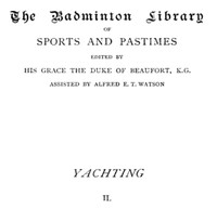 Yachting, Vol. 2 by Blake, Dufferin and Ava, McFerran, Middleton, and Pritchett