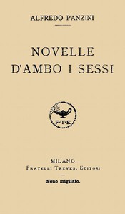 Novelle d'ambo i sessi by Alfredo Panzini