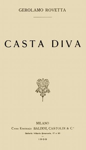 Casta diva by Gerolamo Rovetta