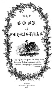 The Book of Christmas by Thomas K. Hervey