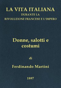 Donne, salotti e costumi by Ferdinando Martini