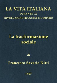 La trasformazione sociale by Francesco Saverio Nitti