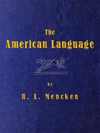 The American Language by H. L. Mencken