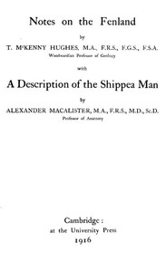 Notes on the Fenland; with A Description of the Shippea Man by Hughes