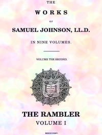 The Works of Samuel Johnson, LL.D. in Nine Volumes, Volume 02 by Samuel Johnson