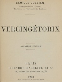 Vercingétorix by Camille Jullian