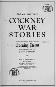 500 of the Best Cockney War Stories by Various