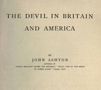 The Devil in Britain and America by John Ashton