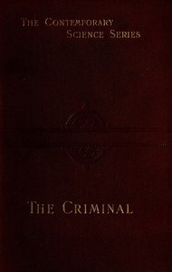 The Criminal by Havelock Ellis