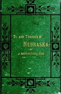 To and Through Nebraska by Frances I. Sims Fulton