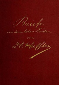 Briefe aus dem hohen Norden by Elias Haffter