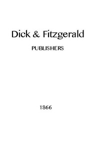 Dick &amp; Fitzgerald Catalog (1866) by Dick &amp; Fitzgerald