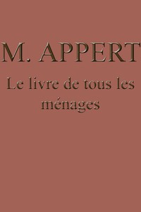 Le livre de tous les ménages by Nicolas Appert