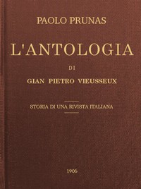 L'Antologia di Gian Pietro Vieusseux by Paolo Prunas