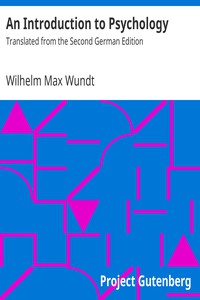 An Introduction to Psychology by Wilhelm Max Wundt