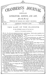 Chambers's Journal of Popular Literature, Science, and Art, No. 680 by Various