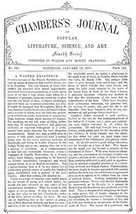 Chambers's Journal of Popular Literature, Science, and Art, No. 681 by Various