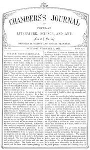 Chambers's Journal of Popular Literature, Science, and Art, No. 684 by Various