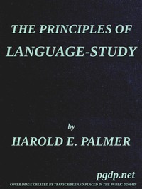 The Principles of Language-Study by Harold E. Palmer