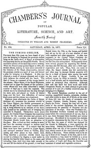 Chambers's Journal of Popular Literature, Science, and Art, No. 694 by Various