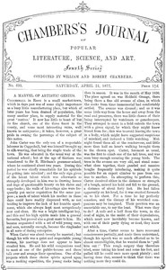 Chambers's Journal of Popular Literature, Science, and Art, No. 695 by Various