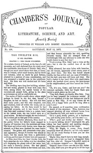 Chambers's Journal of Popular Literature, Science, and Art, No. 698 by Various