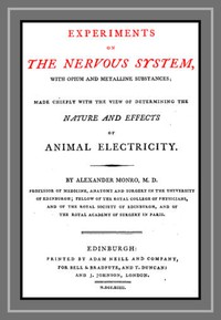 Experiments on the Nervous System with Opium and Metalline Substances by Monro