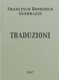 Traduzioni by Francesco Domenico Guerrazzi