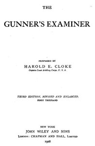 The Gunner's Examiner by Harold E. Cloke