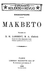 Makbeto by William Shakespeare