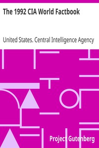 The 1992 CIA World Factbook by United States. Central Intelligence Agency