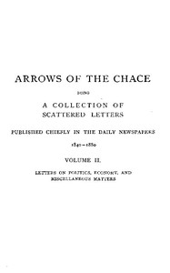 Arrows of the Chace, vol. 2/2 by John Ruskin