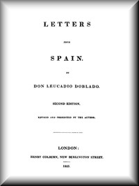 Letters from Spain by Joseph Blanco White