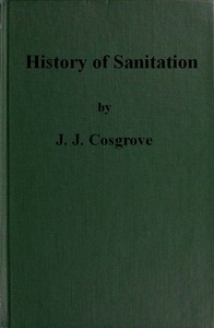 History of Sanitation by J. J. Cosgrove